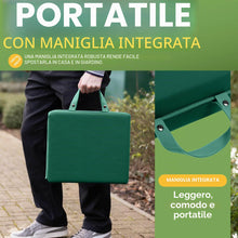 Carica l'immagine nel visualizzatore di Gallery, BLOSTM Cuscino per inginocchiarsi da Giardino Extra Spesso, Grande, Pieghevole, con Manici, in Memory Foam ad Alta densi