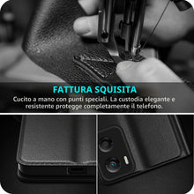 Carica l'immagine nel visualizzatore di Gallery, Cover per Motorola Moto G06, Custodia Pelle Premium Libro Flip Portafoglio Custodia [Slot per Scheda], [Funzione di Supp