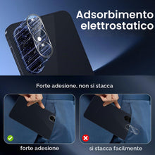 Carica l'immagine nel visualizzatore di Gallery, QULLOO Pellicola Fotocamera per Samsung Galaxy A57 / A37 5G, Durezza 9H Vetro Temperato Lente Protettiva, HD Chiaro Anti