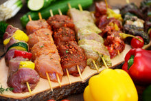 Carica l'immagine nel visualizzatore di Gallery, MC Spiedini per barbecue in legno 200pz Bastoncini Bambù 25cm *3mm Spiedini Legno - Ideale per antipasti, Barbecue, Frut