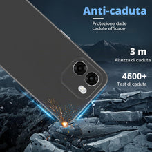 Carica l'immagine nel visualizzatore di Gallery, Cover per OPPO A6/A6X/A6T Pro 4G/5G + 2 Pezzi Vetro Temperato, Custodia Protettiva Morbida in Silicone TPU Anticaduta e 