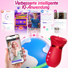 Carica l'immagine nel visualizzatore di Gallery, 5 in 1 Vibratoreper Donna Professionale, 10 Vibratore di Leccamento Sex Toys Donna con App AI, 3 Automatica 1 Suzione Ma