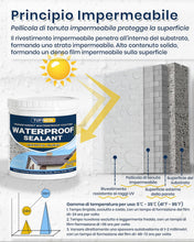 Carica l'immagine nel visualizzatore di Gallery, Sigillante Impermeabile Liquido 300G, TUFINEIN Rivestimento Impermeabile Trasparente Impermeabilizzante Trasparente Guar