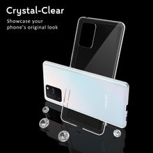 Carica l'immagine nel visualizzatore di Gallery, N NEWTOP Custodia Cover Compatibile con Samsung Galaxy S10 Lite, Morbido TPU CLEAR Gel Silicone Anti Graffio Trasparente
