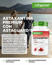 Carica l'immagine nel visualizzatore di Gallery, vit4ever Astaxantina 12 mg AstaGuard® - 90 Capsule Vegane