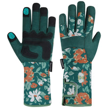 Carica l'immagine nel visualizzatore di Gallery, SAWANS Guanti da giardinaggio lunghi per donne e uomini, guanti da giardinaggio a prova di spine, sicuri, traspiranti e 
