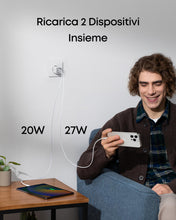 Carica l'immagine nel visualizzatore di Gallery, Anker Caricatore USB C 47W 523 (Nano 3) 2 Porte GaN