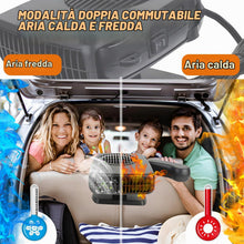 Carica l'immagine nel visualizzatore di Gallery, Riscaldatore per Auto, Riscaldatore Auto 12v, Stufetta per Auto, Riscaldatore per Auto Portatile, Regolazione Libera a 3