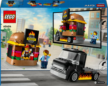 Carica l'immagine nel visualizzatore di Gallery, LEGO City Furgone degli hamburger 60404