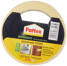 Carica l'immagine nel visualizzatore di Gallery, Pattex 22500 Nastro Biadesivo Universale, per Applicazioni Industriali e Assemblaggi Domestici e Fai da Te, 50mmx25m
