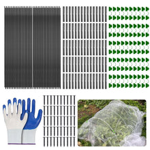 Carica l'immagine nel visualizzatore di Gallery, Archi per Serra Orto, 80 Pezzi Cerchi da Giardino per Serra Archetti per Serra da Orto Tunnel per Piante da Giardino Str