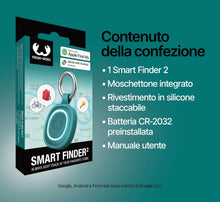 Carica l'immagine nel visualizzatore di Gallery, Fresh 'n Rebel Smart Finder 2 – Compatibile con Apple Find My (iOS) e Android Find Hub, Smart Tag, Localizzatore, Trova 