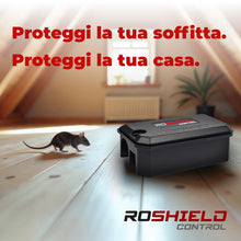 Carica l'immagine nel visualizzatore di Gallery, Roshield 2 X PRO Scatola di Esche e trappole per Topi e ratti|Scatola Killer|Blocchi Anti-Topo per Esterni e Interni|tra