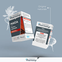 Carica l'immagine nel visualizzatore di Gallery, Vitarmonyl Maca - Adattogeno e Stimolante Naturale - 60 Compresse