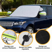 Carica l'immagine nel visualizzatore di Gallery, Copertura per Parabrezza Auto, Parasole Esterno Auto, Protezione Dai Raggi UV, Protezione Dalla Neve e Dal Ghiaccio, Ada