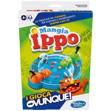 Carica l'immagine nel visualizzatore di Gallery, Hasbro Gaming Mangia Ippo, I Gioca Ovunque, Gioco Portatile, per Bambini e Bambine dai 4 Anni in Su, Giocattolo Compatto