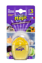Carica l'immagine nel visualizzatore di Gallery, Mister Magic Assorbiodori Frigo, Gel Naturale Inodore con Estratti di Limone, Elimina i cattivi Odori di Cibo, Dura fino