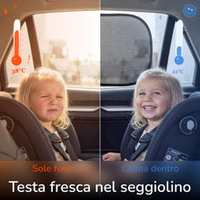 Carica l'immagine nel visualizzatore di Gallery, Upgrade4cars 2 x Parasole Auto per Bambini con Protezione UV UPF 50+