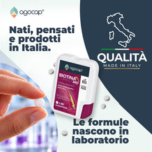 Carica l'immagine nel visualizzatore di Gallery, BIOTINA CAPELLI - Formula di Ricrescita 360°, Integratori per capelli