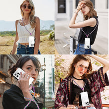 Carica l'immagine nel visualizzatore di Gallery, Cordino per Cellulare Telefono Universale,Adatto a Tutti Gli Smartphone, Rimovibile Cordino da Collo Nylon Catena Collan
