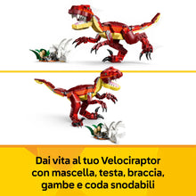 Carica l'immagine nel visualizzatore di Gallery, LEGO Creator 3 in 1 Feroce dinosauro 31379