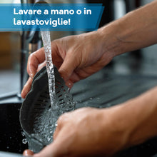 Carica l'immagine nel visualizzatore di Gallery, Netrox Scolapasta Silicone con Clip per Pentole, Ciotole, Accessorio Cucina