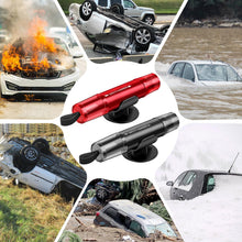 Carica l'immagine nel visualizzatore di Gallery, DEPAR Martello di Emergenza per Auto da 2 Pezzi, Rompivetro 2 in 1, Piccolo Martello di Rompi Vetro per Auto Con Taglier