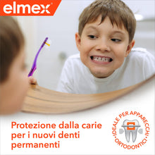 Carica l'immagine nel visualizzatore di Gallery, Elmex - Dentifricio Junior 75ml (Consegna in 48 Ore), Dentifricio per i Denti Permanenti dei bambini, Protezione contro 