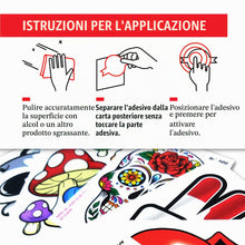 Carica l'immagine nel visualizzatore di Gallery, 4R Quattroerre.it Adesivi Passenger Princess &amp; Driver Queen, Set 4 Stickers Decorativi, Ideale per Specchietti Retroviso