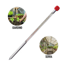 Carica l'immagine nel visualizzatore di Gallery, Termometro da Terreno Sonda Precisa 320 Mm Giardino Custodia Alluminio