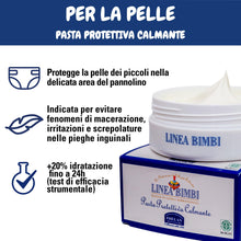 Carica l'immagine nel visualizzatore di Gallery, Helan, Linea Bimbi Bio, Pasta Protettiva Calmante, Crema Cambio Pannolino contro Arrossamento e Irritazioni - Idratante,