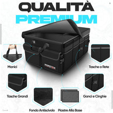 Carica l'immagine nel visualizzatore di Gallery, FORTEM Organizer Bagagliaio Auto e Baule, Pieghevole Accessori Macchina