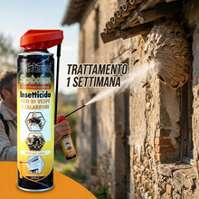 Carica l'immagine nel visualizzatore di Gallery, Sandokan, Insetticida Spray Vespe e Calabroni 400ml, Spray Vespe Lunga Gittata con Cannula di Precisione per Nidi, Azion
