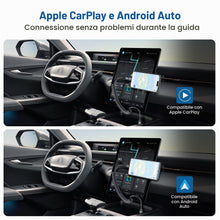 Carica l'immagine nel visualizzatore di Gallery, Cavo USB A a USB C e Lightning 2 in 1 per Apple Carplay e Android Auto, Ricarica rapida 3A e dati [Certificato MFi] Cavo