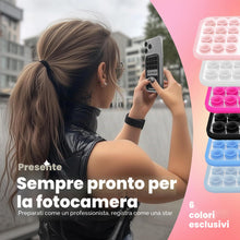 Carica l'immagine nel visualizzatore di Gallery, OCTOBUDDY Mirror - Selfie e Video Senza Mani - 66 x 99 mm, Rosa Gessetto
