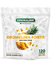 Carica l'immagine nel visualizzatore di Gallery, Symbeauty Bromelina Forte Drenaline 120 Cpr (4 mesi) 5000GDU Complex Vegano