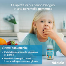Carica l'immagine nel visualizzatore di Gallery, VITALDIN Gommose Multivitaminiche Bambini Senza Zuccheri - 70uds