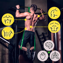 Carica l'immagine nel visualizzatore di Gallery, SENSEI Set Elastici Fitness per Allenamento e Trazioni – Bande Elastiche Palestra in Lattice Naturale Antistrappo – Con 