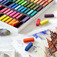 Carica l'immagine nel visualizzatore di Gallery, FABER-CASTELL - Set di mini pastelli morbidi, 24 pezzi