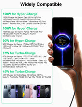 Carica l'immagine nel visualizzatore di Gallery, iMangoo Cavo USBC intrecciato 2m Ricarica 120W 6A 90 Gradi per Xiaomi Redmi