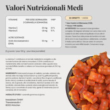 Carica l'immagine nel visualizzatore di Gallery, Bears with Benefits - Gommose Omega 3 DHA - Sistema Immunitario - 30 pezzi