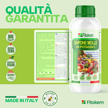 Carica l'immagine nel visualizzatore di Gallery, FITOKEM - Sapone Molle Potassico per Piante (1 Litro) Sapone Molle di Potassio per Piante, Insetticida ad Azione Abbatte