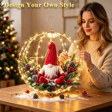 Carica l'immagine nel visualizzatore di Gallery, Yowin 2 Pezzi Luci Natale Esterno 30CM 200 LED Sfere Luminose Natalizie con Trasformatore, Timer, Stella di Natale 8 Mod