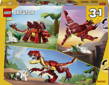 Carica l'immagine nel visualizzatore di Gallery, LEGO Creator 3 in 1 Feroce dinosauro 31379