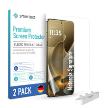 Carica l'immagine nel visualizzatore di Gallery, smartect TPU Pellicola Protettiva 2 Pezzi per Motorola Signature