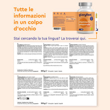 Carica l'immagine nel visualizzatore di Gallery, Vitamina C Tamponata – 1000 mg per Dose Giornaliera – Alta Tollerabilità, Delicata sullo Stomaco, Vegan – 365 Capsule pe