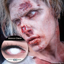 Carica l'immagine nel visualizzatore di Gallery, Meralens Lenti a Contatto Colorate Blind White bianco - Heroes Of Cosplay - ideali per Manga Anime Sharingan Halloween –