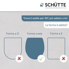 Carica l'immagine nel visualizzatore di Gallery, Sedile WC con abbassamento automatico, certificato TÜV, coperchio rimovibile in materiale infrangibile, facile da montar