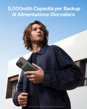 Carica l'immagine nel visualizzatore di Gallery, Baseus Picogo AM41 Power Bank, Ultra Slim 5000mAh Magsafe Powerbank, Ricarica Rapida PD 20W, Portatile, Magnetico Batter