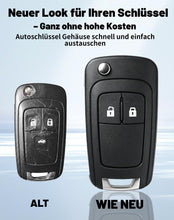 Carica l'immagine nel visualizzatore di Gallery, 2 alloggiamenti per chiave auto per Opel/Vauxhall Insignia, Astra J, Meriva, Zafira, Corsa, Mokka, Karl, Cascada Addam, 
